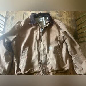 Carhartt Brown Bomber Jacket